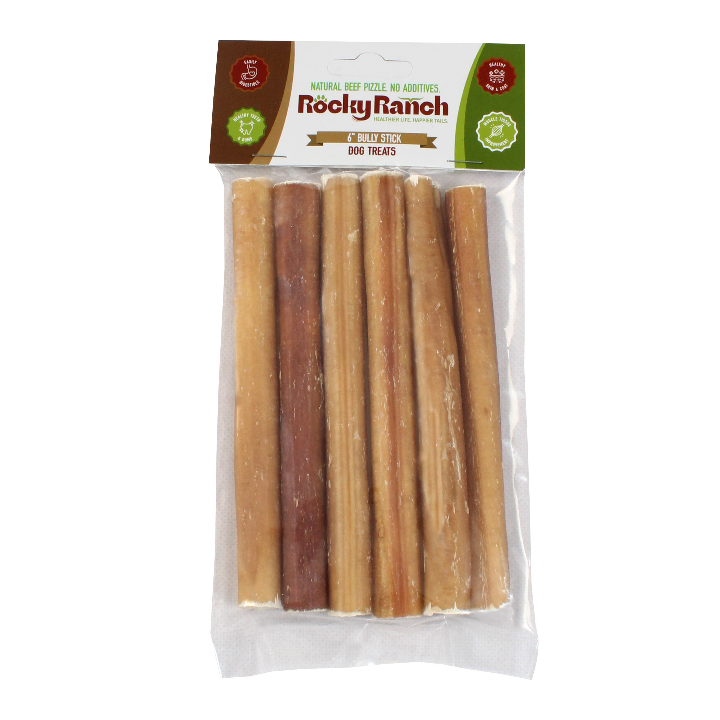 6" Bully Sticks – 6 Pack - Image 2