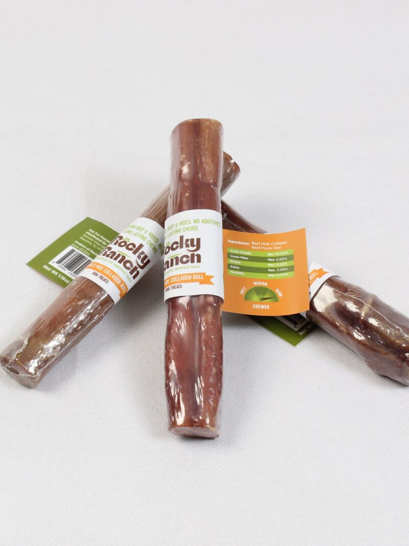 6" Collagen and Bully Roll – 1 Pack - Image 2