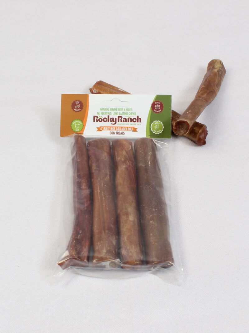 6" Collagen and Bully Roll – 4 Pack