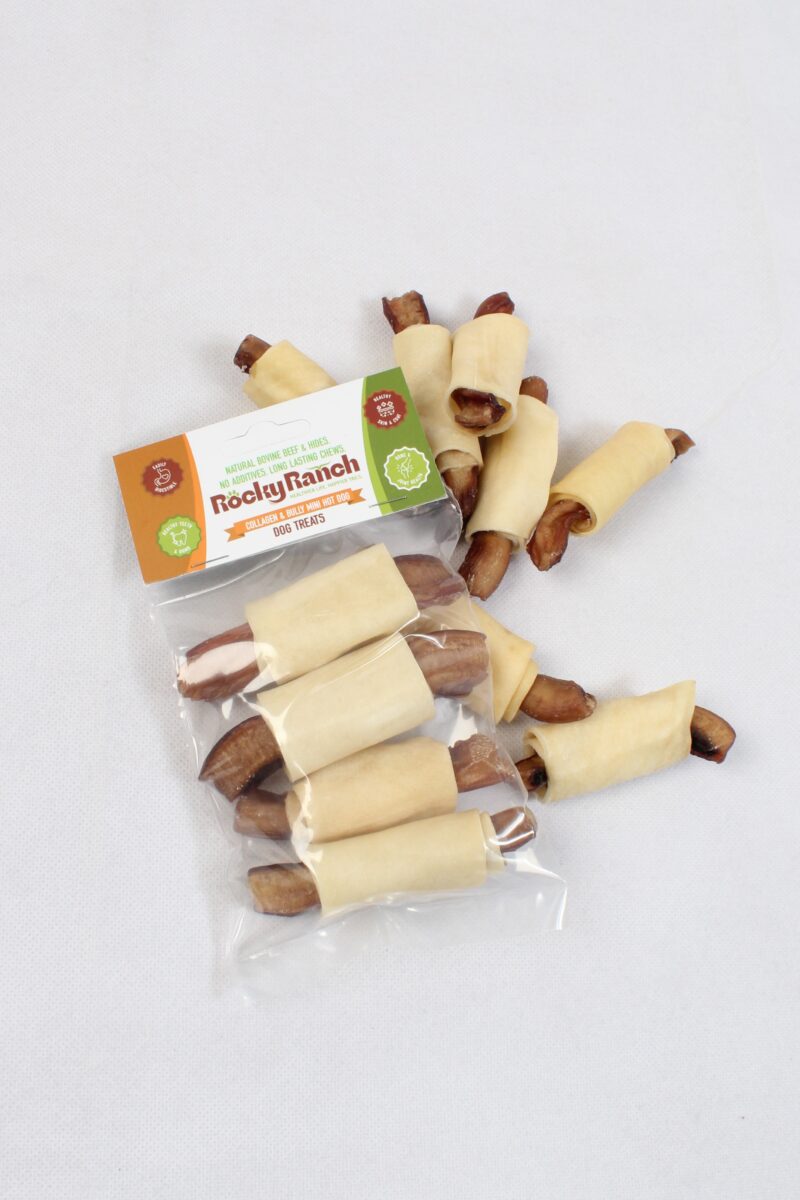 Mini Collagen & Bully Hot Dog – 4 Pack